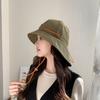 Bucket Hat Neck Protection Men and Women Summer Outdoor Camping Drawstring Basin Hat Big Brim Sunshade Sun Protection Casual Hat