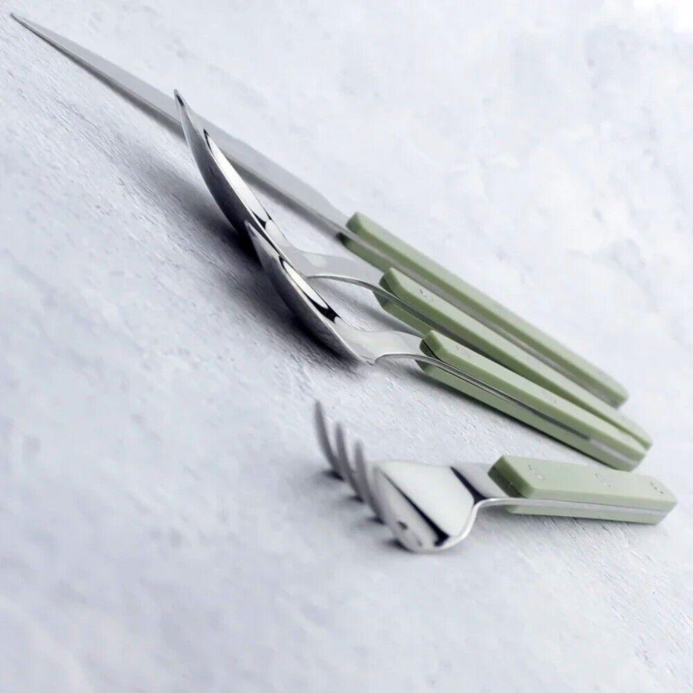 High-quality Dessert Spoon Kitchen Utensils Cutlery Set Portable Dessert Fork