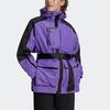 Adidas Cw Xploric R.r Casual Sports Hooded Jacket Women Outerwear Purple HF8461