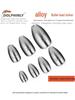 Alloy Bullet Waist Drum Lead Sinker: Anti-Snag Texas Rig Tungsten Steel Alternative with Plastic Core.