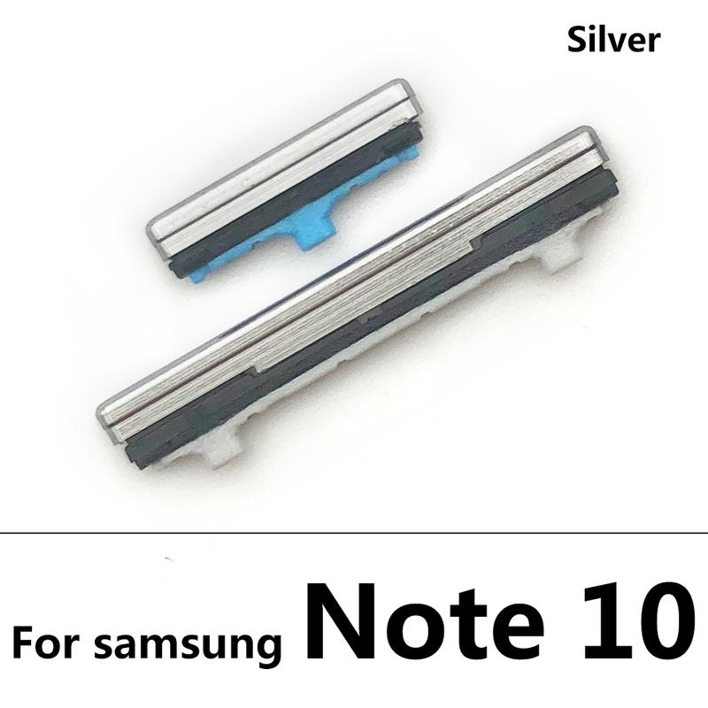 SIde Volume Button + Power ON / OFF Buttton Key Set Replacement Part For Samsung Note 9 10 Plus