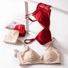 French 19 Momme Silk Stretch Satin Wire-Free Bra