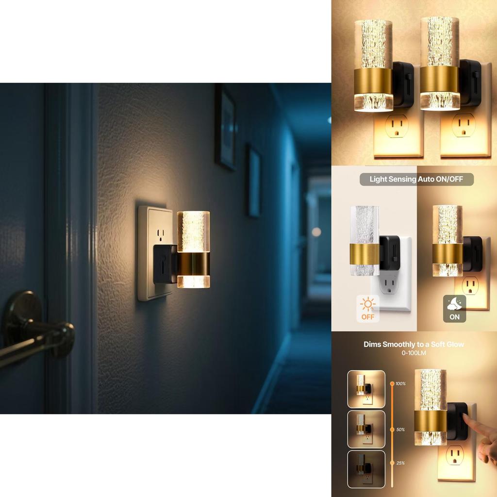 Veilleuse LED Minimaliste Moderne Avec Capteur de Mouvement Pour Décoration de Chambre et de Couloir