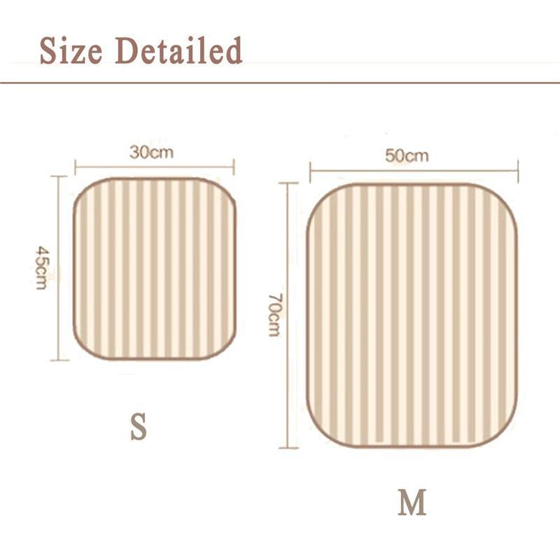 Baby Changing Mat Waterproof Diaper Nappy Urine Pad Cover Natural Organic Cotton Stroller Bed Sheet