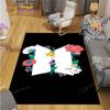 Tappeto Kpop Bangtan Boys Tappeto BTS Tappetini per Tavolino Soggiorno Tappeto Camera da Letto Tappetini per Pavimento Lavabili Tappetino per Area Domestica Regalo