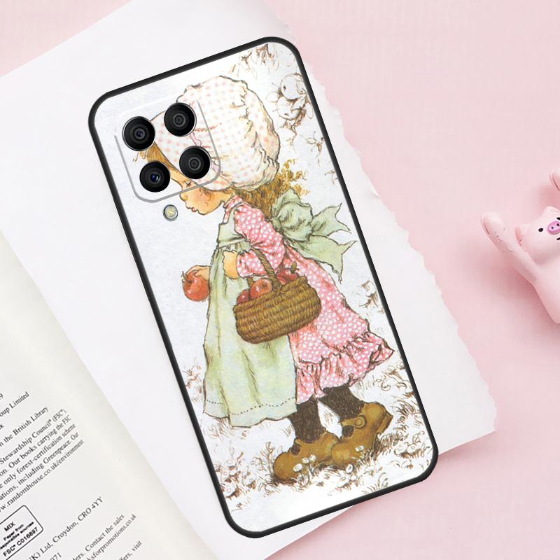 Sarah Kay pattern Case For Samsung Galaxy M52 M32 M12 M13 M53 M51 M31 M11 M14 M34 M54 M16 M36 M56 M15 M35 M55