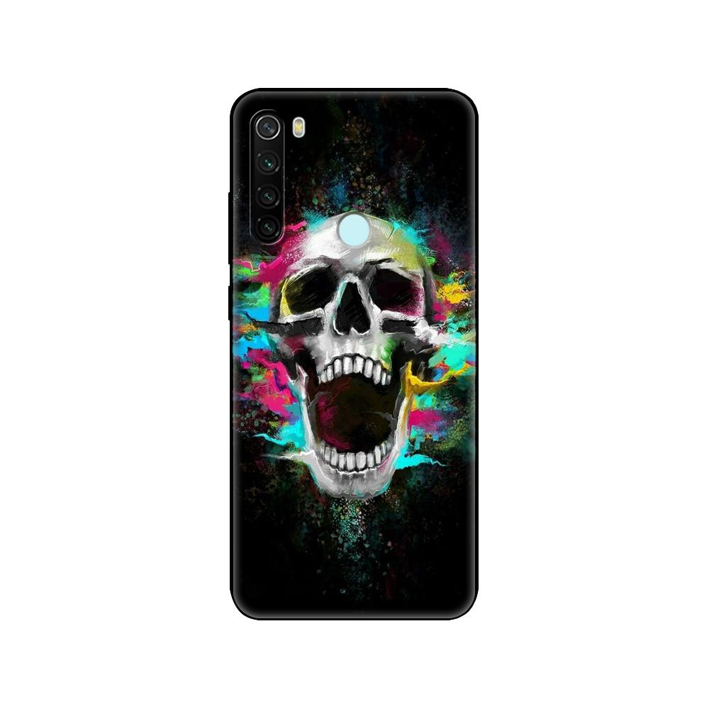 Für xiaomi Redmi Note 8T Hülle, Weiche Silikonhülle für xiaomi Redmi Note 8 Hülle T Fundas auf Redmi NOTE 8 PRO Coque schwarzes TPU-Case