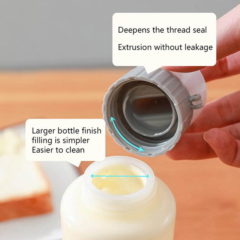 Zásobník na salátový dresink na omáčky s 5 otvory