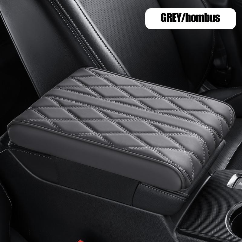 Auto Streifen Armlehnenpolster Matte Auto Mittelkonsolenpolster Memory-Schaum Armlehnenbox Handauflage Kissen Universell passend für die meisten Fahrzeuge