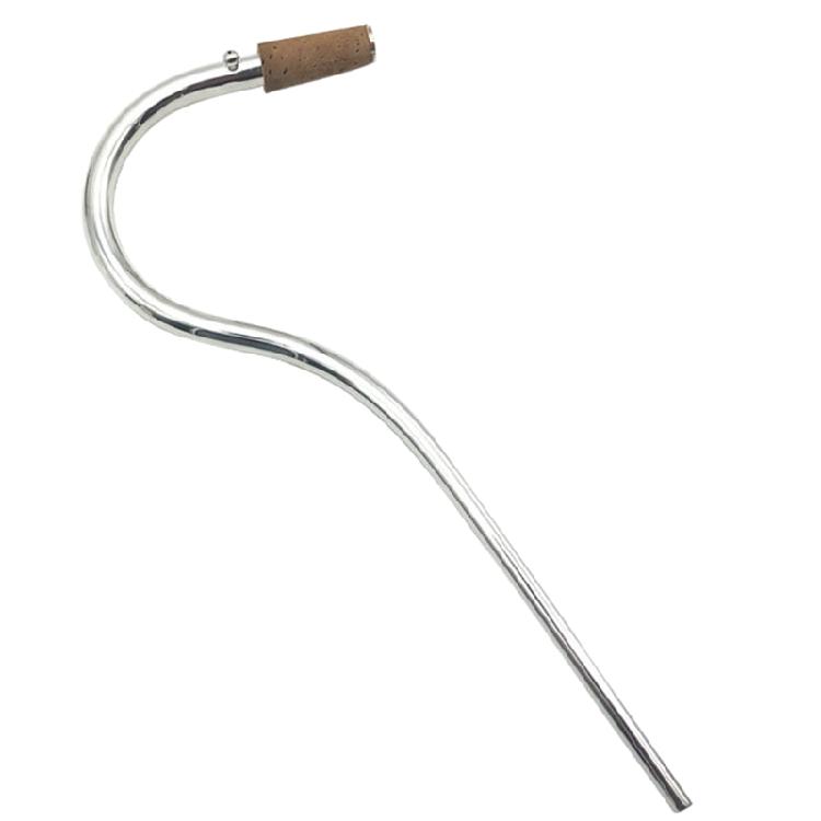 1Piece Silver Plated Bassoon Bocal Crook