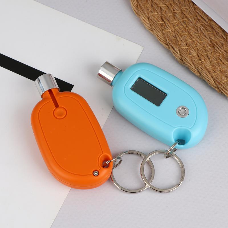 Digital Tire Pressure Gauge with LCD Screen, Portable Tester Tool for Auto/Motorcycle Safety, Air Pressure Alarm Meter