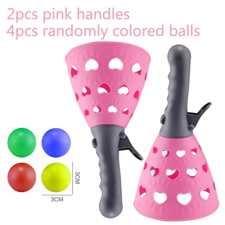 Toys Children Sport Toss Catch Ball Sticky Balls Summer Outdoor Beach Toy Multiplayer Game Parent-child Interaction Gift Presents TMZ