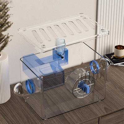 Hamster Cage ,Small Animal ,Transparent Breathable Ventilation ,Hamster Habitat Acrylic