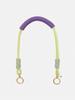XIMDOMADO Macrame Bag Strap - Lime & Purple