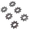 6PCS 420 9T Front Sprockets Steel 12x17mm Inner Diameter Motor Front Sprocket for 420 Chains