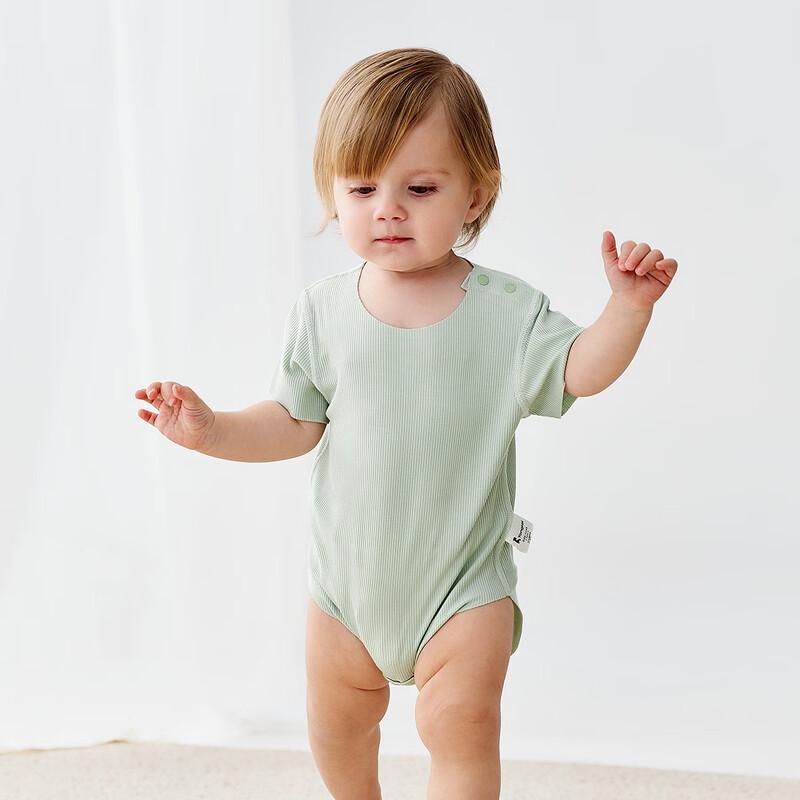 TONGTAI Infant Modal Short Sleeve Bodysuit