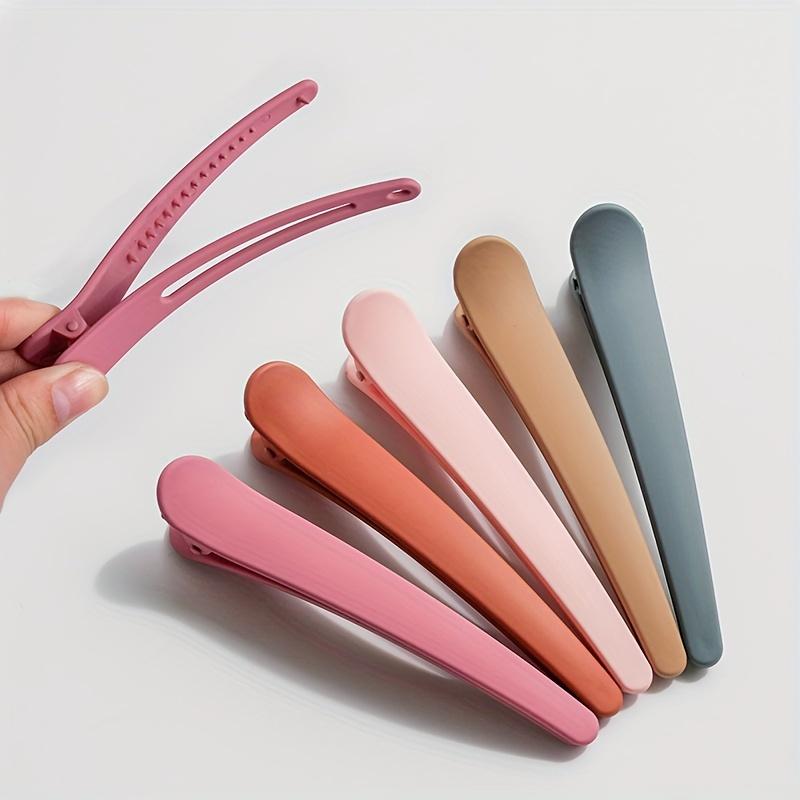 Cute Matte Duckbill Hair Clips, Simple Basic Hairpins, Sweet Women'S Hair Accessories, Casual Women'S Hair Ornaments, Hairstyling Tools, Photo Props