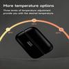 2Pcs/Pair Magnetic Electric USB Hand Warmer 3000mAh Mini Portable Heater Rechargeable Handwarmers for Christmas Outdoor Gift