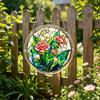 Acryl-Puzzle-Sonnfänger mit farbiger Lichtprojektion, DIY-Fensterhänge-Dekoration für Garten, Terrasse, Wohnzimmer, UV-bedrucktes Puzzle für Heimbüro