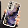 Case for Samsung Galaxy A34 A23 A12 A32 A56 A14 A33 A24 A13 A26 A22 A36 A16 Soft Shell Marble Flower