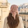 Sequin Headscarf Headscarf, Multi-Purpose Turban Headband Square Scarf, Adjustable Versatile Hair Scarf Strap Bohemian Style Head Wrap for Travel