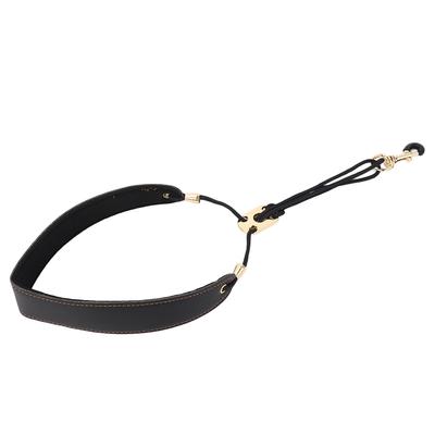 Saxophone Strap Soft PU Lther Nylon Saxophone Hook Strap   Length Sax Neck Strap for Alto Baritone   Treble Saxophones