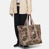 New Stussy Cotton Tote Bag Shopping Bag Handbag Extra Large Unisex Brown 134253HIGHLANDER