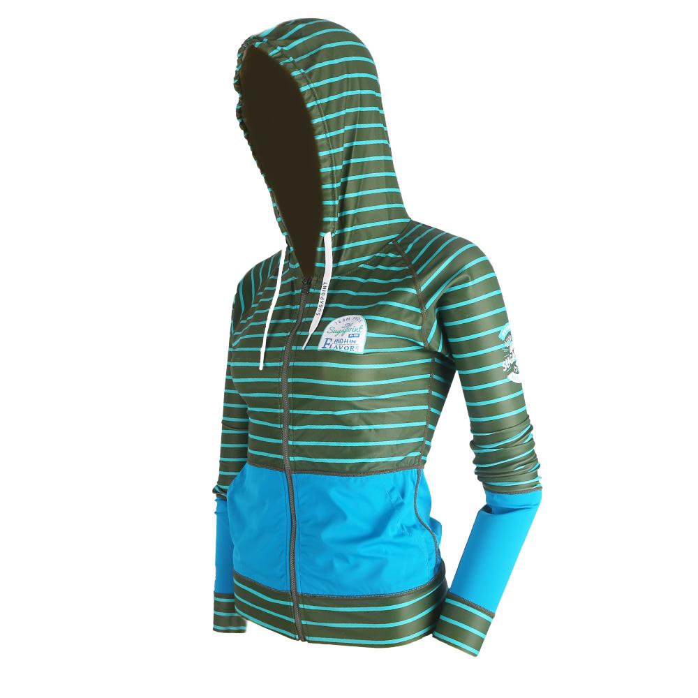 SUGAPOINT Women'S Surfing/Wakeboarding Rash Guard Belly