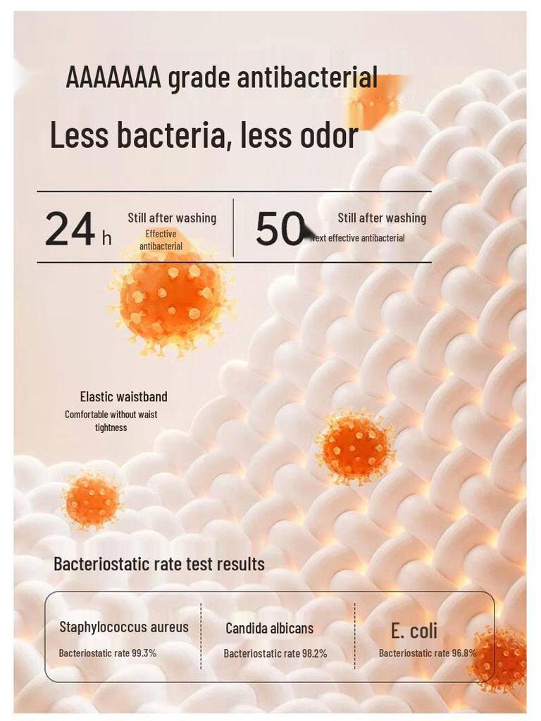 Yalu Women's Antibacterial Lace Briefs (4-Pack)