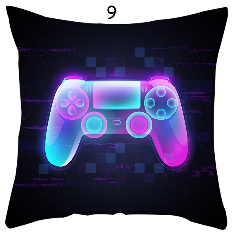Gift for Boy Gamer Print Pillowcase Bedroom Decorative Polyester Cushion Cover  Pillows Decor Home Linen Pillow Case