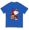 Snoopy Santa Costume Christmas Kids T Shirt