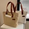 Japanese Style Large Capacity Canvas Tote Bag for Students