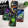MH140 Space Alien UFO Phone Shell Case for iPhone 7 8 11 12 13 14 15 16 17 16E XS Pro Max XR X SE Air