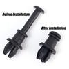 Auto Kofferraum Lanyard Befestigungsclip Gepäckablage Schnurclips 1M6867574A für VW GOLF MK5 MK6 5 6 Auto Knopfhalter Schwenkaufhänger Haken
