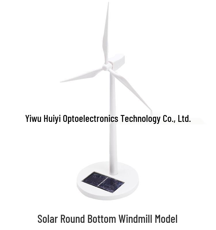 Ornamento de Carro Sedan Moinho de Vento Solar - Decoração Criativa para Exterior e Interior & Modelo para Experiência Científica