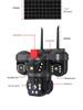 Solar-Powered Triple-Lens 4G Outdoor Surveillance Phone with Three Screens