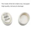 Oval Shape Velvet Ring Box 2 Slots/3 Slots Oval Jewelry Box Jewelry Organizer Box  Proposal