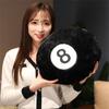 Toy 8 Ball Plushies 8 Ball Plush Pillow Billiards 8 Ball Plush Toy Simulation Billiards Plush Toys