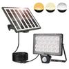 CLY Solar Outdoor Sensor Detachable LED Security Warm Daylight IP66 5m High 100W PIR Motion and Light Automatic Energy No Electricity Security Wall