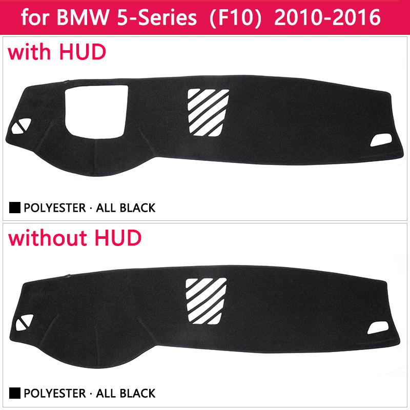 for BMW 5 Series F10 2010~2016 Anti-Slip Mat Dashboard Cover Pad Sunshade Dashmat Carpet Cape Accessories 520i 525i 530i 535i