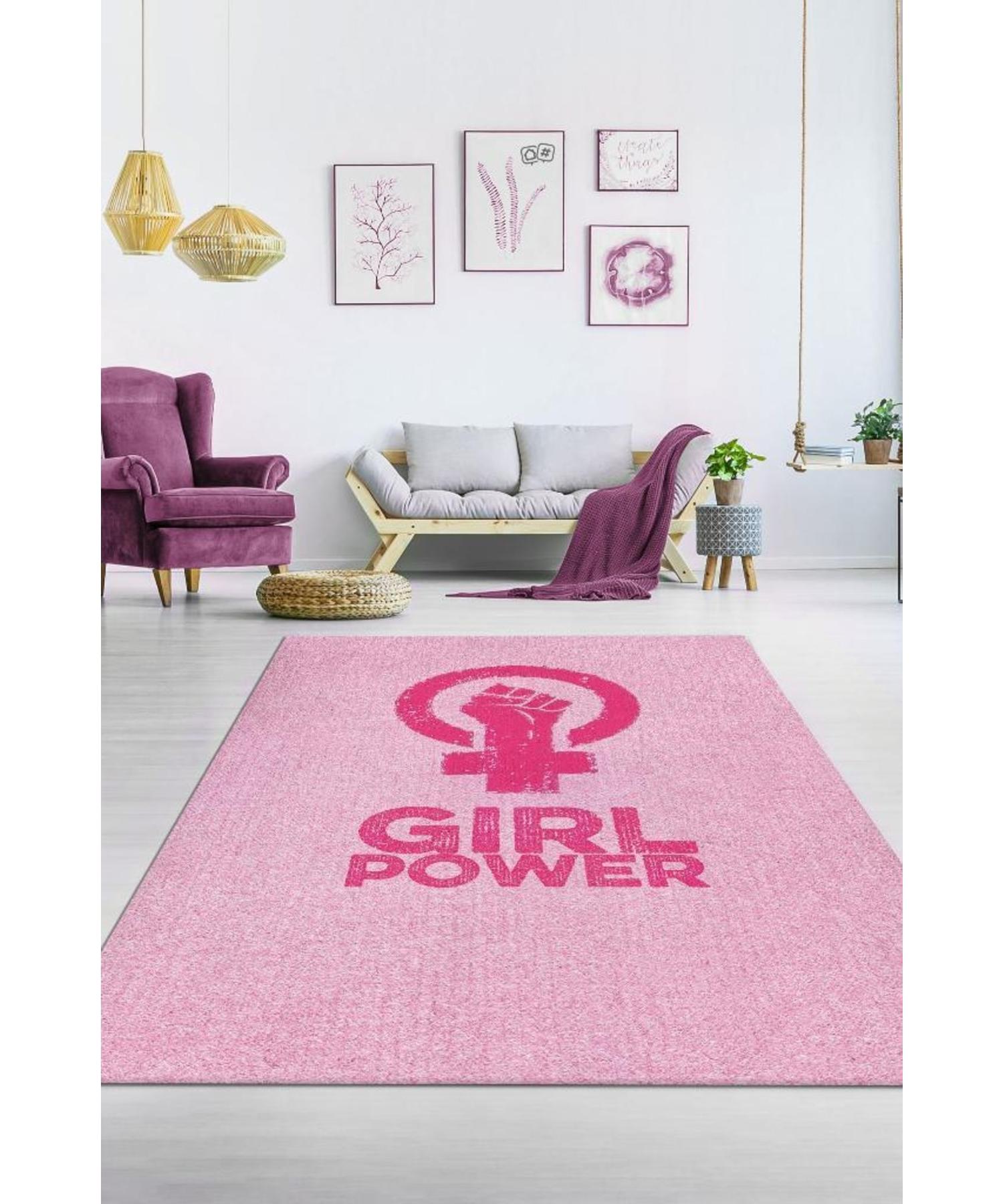 

Women s Power Cotton Woven Based Washable Decorative Carpet