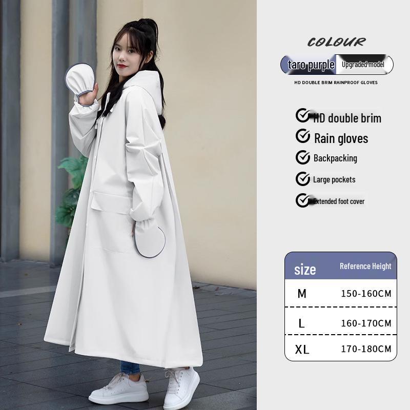 Impermeabile Lungo Integrale da Donna per Auto Elettrica 2024