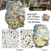 Infeel.Me My Little House 3D Scenery Stickers - Miniature Two-Layer Quiet Book Series