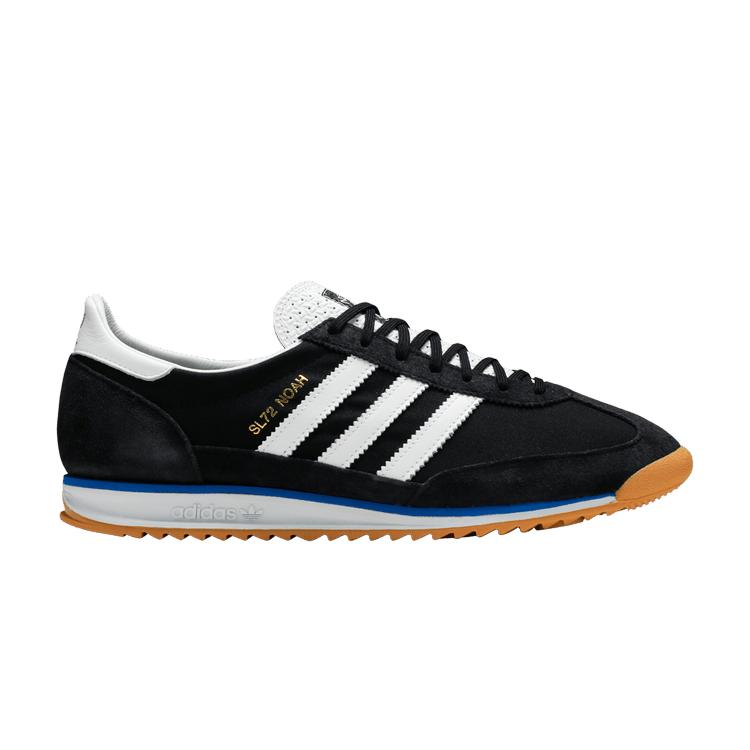 

Мужские кроссовки adidas Noah x SL72 Black Green Core-Black Core-White FW7857