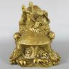 Brass Copper Head Eight Immortals Dragon Turtle Home Store Craft Decoration Ornament