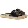 GUCCI Stylish Sandal Women's Black (Unisex) Slide Slippers 573028 BKO00 1000