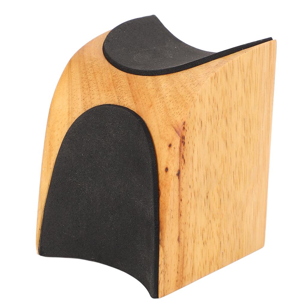 2 in 1 Gitarrenhalsstütze Holzstützkissen für Bass Ukulele Mandoline Banjo Instrumentenreparatur und