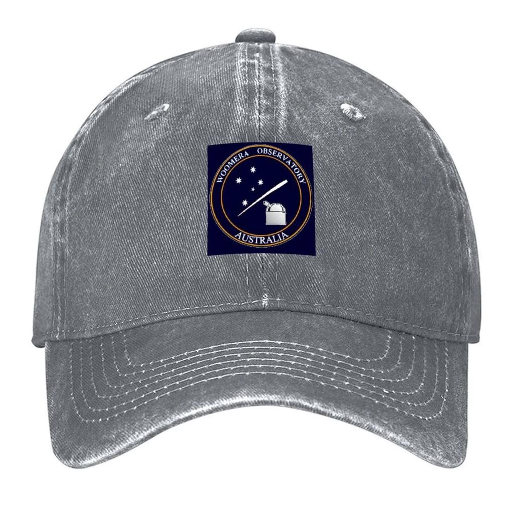 Woomera Observatory Logo Lrg Baseball Cap funny hat Sunhat Fishing cap hats on offer Caps WomenMen's