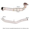X-ADV750 Split/Integrated Front Exhaust Pipe for 2017-21 Models