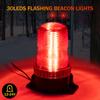 Warning Light LED Red 12V 24V Flashing 15W 30LED Emergency Danger Warning Strobe Flashing Signal Light Forklift Flash Safety Warning Light Fire Engine